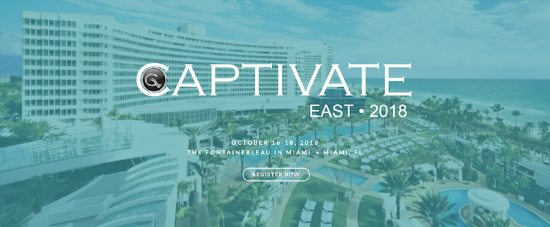 Visit with Mainstar Trust at Captivate East 2018 in Miami, October 16-18, 2018